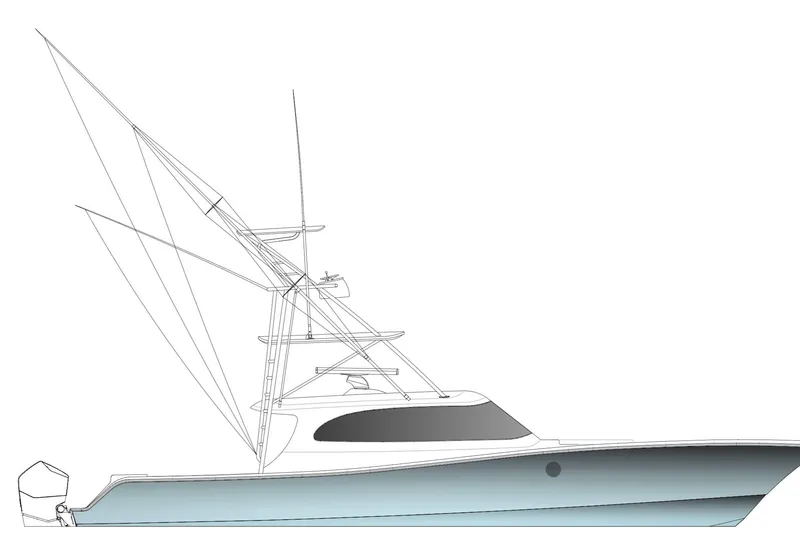 The Image of 2026 Front Runner 55 Catamaran, sleek design, dual engines, modern luxury yacht. - 0
