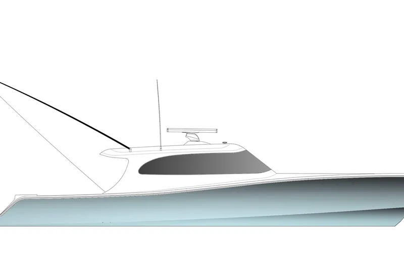 Slide: The Image of Interior views of 2026 Front Runner 55 Catamaran, showcasing bedroom, bathroom, and seating area. - 5
