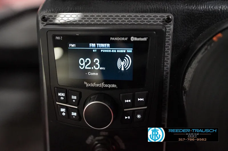 Slide: The Image of Rockford Fosgate PMX-2 stereo system in 2026 Lund 1875 Crossover XS boat. - 36
