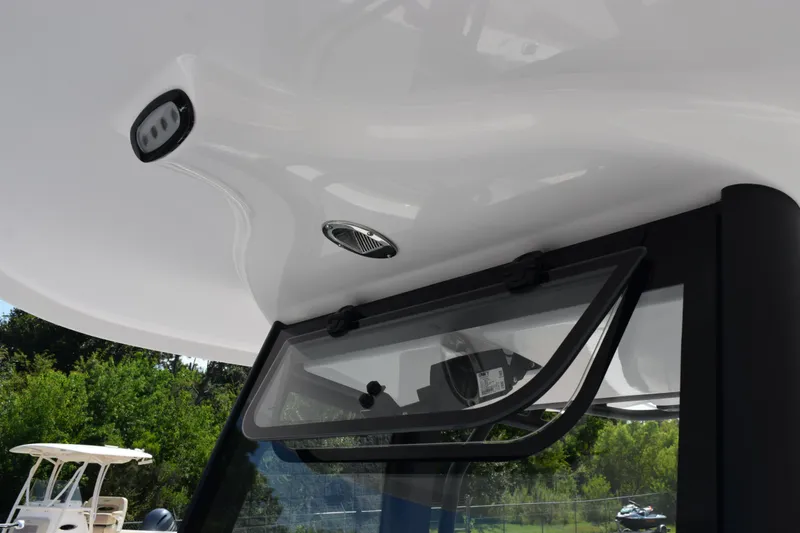 Slide: The Image of 2026 Sea Hunt Ultra 275 SE boat interior with sleek design and modern features. - 16