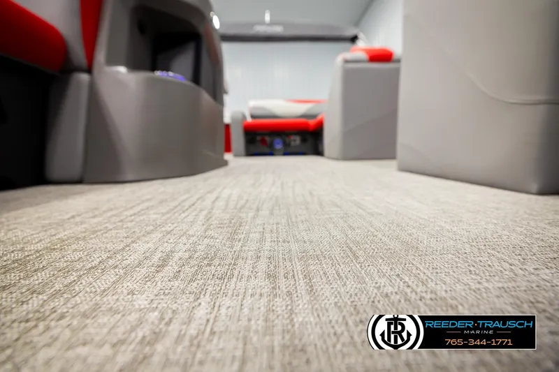 Slide: The Image of 2026 Avalon LSZ VRB interior with modern seating and carpet flooring. - 48