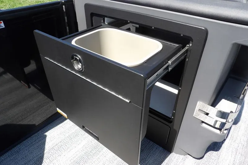 Slide: The Image of 2026 Bennington M Swingback 24 MSB with pull-out storage compartment. - 20