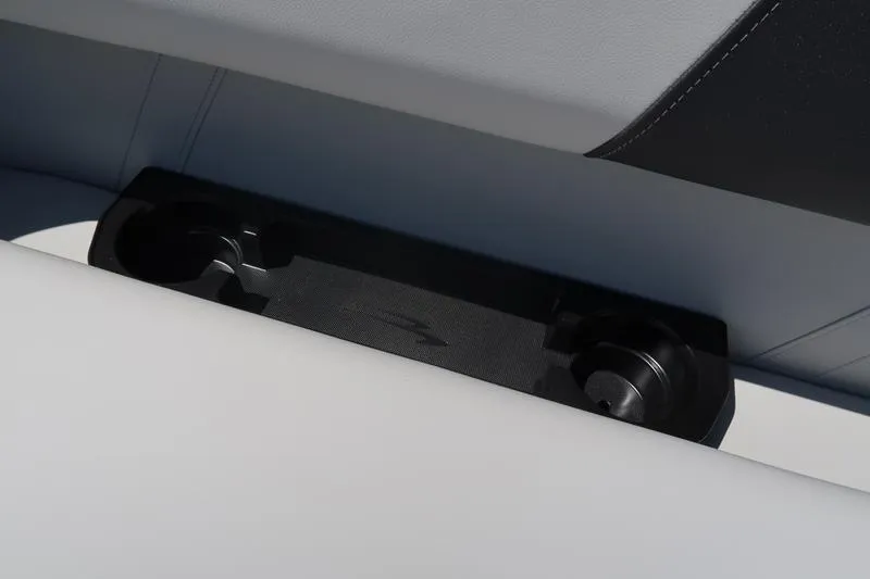 Slide: The Image of 2026 Bennington S Quad Bench 22 SSR cup holders in sleek interior design. - 26