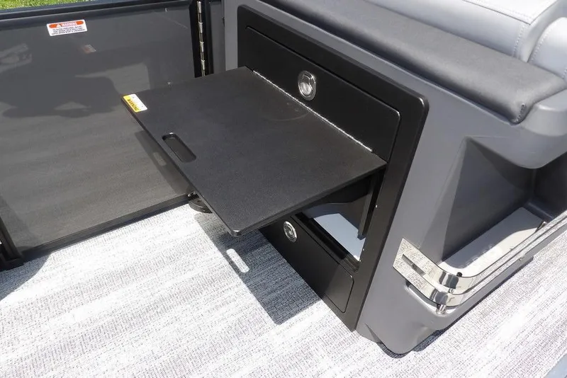 Slide: The Image of 2025 Bennington M Swingback 24 MSB with pull-out table feature. - 28