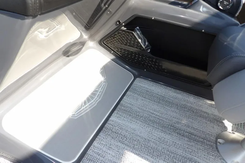 Slide: The Image of Interior of 2026 Bennington M Swingback 24 MSB, featuring sleek design and modern flooring. - 25