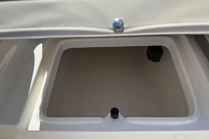 Slide: The Image of Storage compartment of 2026 Key West 239 FS boat, featuring sleek design and functionality. - 30