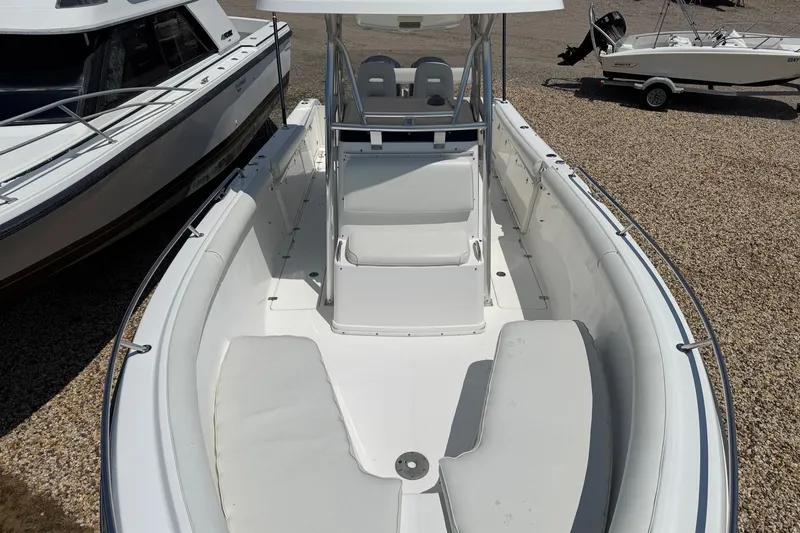 Slide: The Image of 2009 Century 2901 Center Console boat with spacious seating and sleek design. - 16