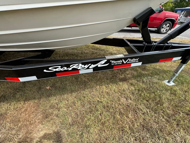 Slide: The Image of Trailer for 2022 Sea Ray SLX 310 boat by Phoenix Trailers. - 29