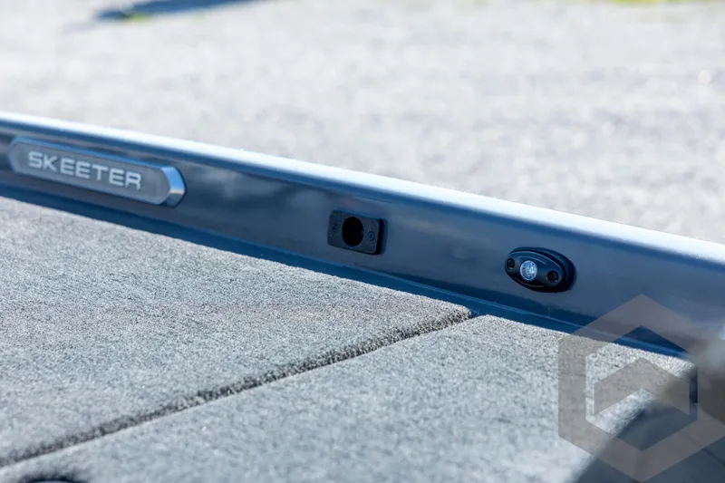 Slide: The Image of 2026 Skeeter FXR21 Apex boat deck with logo and fittings. - 45