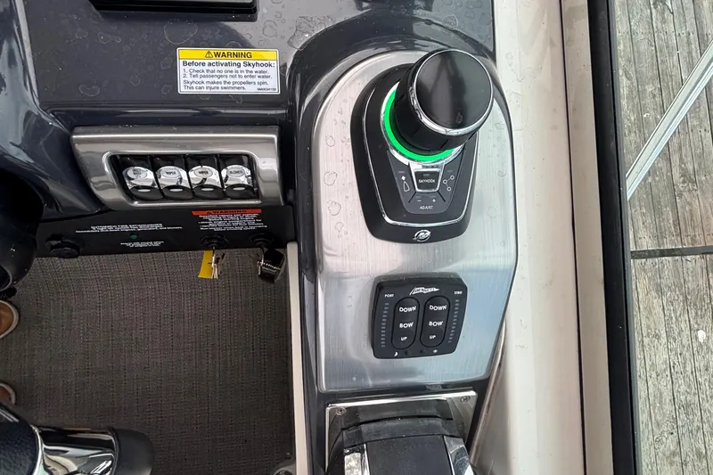 Slide: The Image of 2017 Formula 37 Performance Cruiser deck overlooking water. - 24