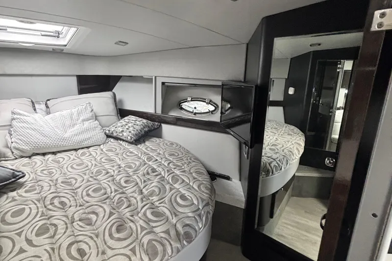 Slide: The Image of Cockpit of 2017 Formula 37 Performance Cruiser with modern navigation and control systems. - 34