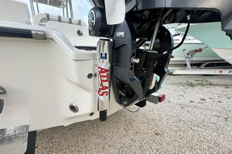 Slide: The Image of 2026 Key West 210 Bay Reef boat with Atlas hydraulic jack plate. - 22