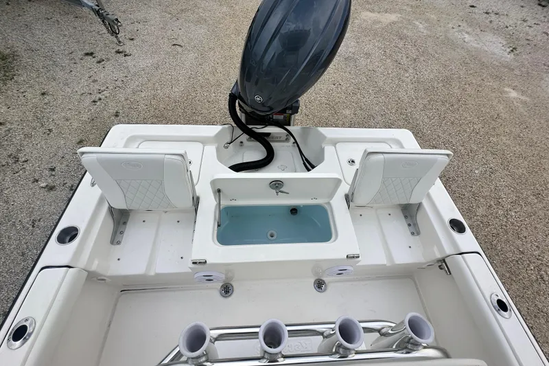 Slide: The Image of 2026 Key West 210 Bay Reef boat with seating and livewell. - 7