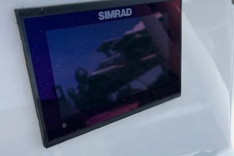 Slide: The Image of Simrad display on 2023 Sea Pro 199 Deep V Center Console boat. - 6