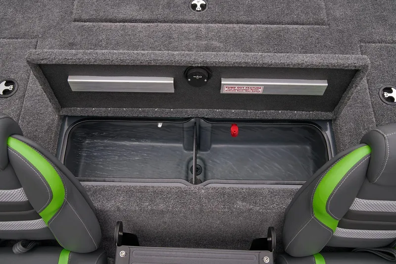 Slide: The Image of Manufacturer Provided Image: 2025 Ranger RT178 boat interior with storage compartment and seating. - 57