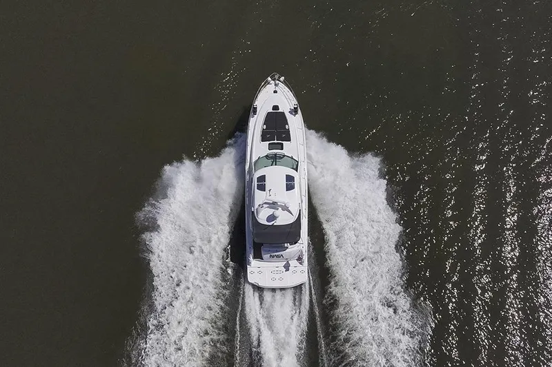 Slide: The Image of 2007 Sea Ray 48 Sundancer underway - 53