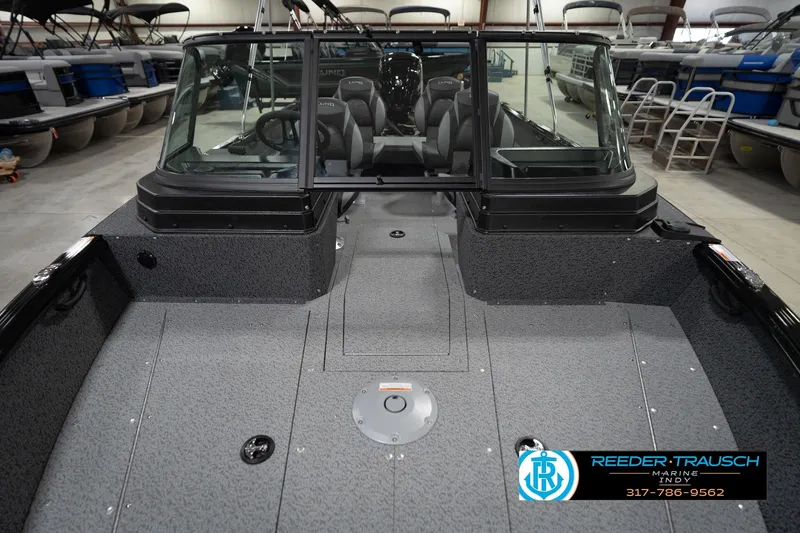 Slide: The Image of 2026 Lund 1800 Explorer Sport boat delivery service advertisement with customer logistics support. - 19