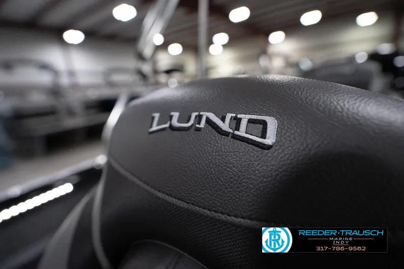 Slide: The Image of Dashboard of 2026 Lund 1800 Explorer Sport with speedometer and RPM gauges. - 40