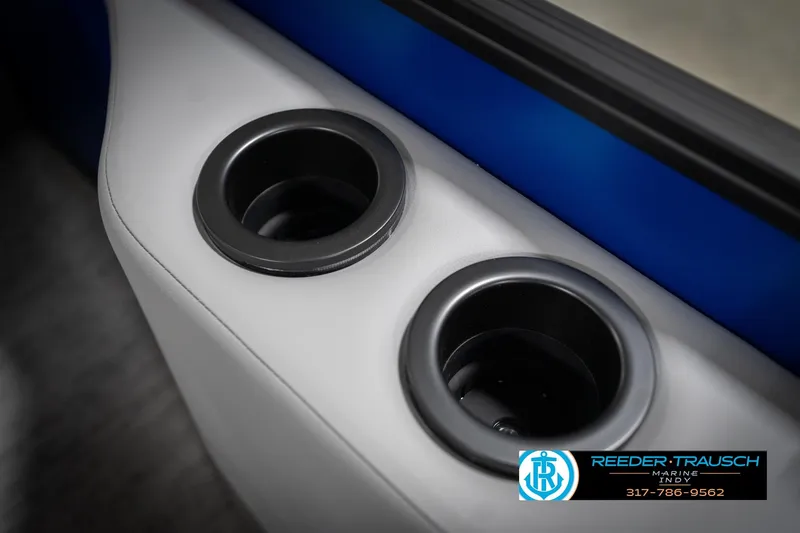 Slide: The Image of 2026 Bennington 25 SSR boat cup holders, featuring sleek design and modern functionality. - 47