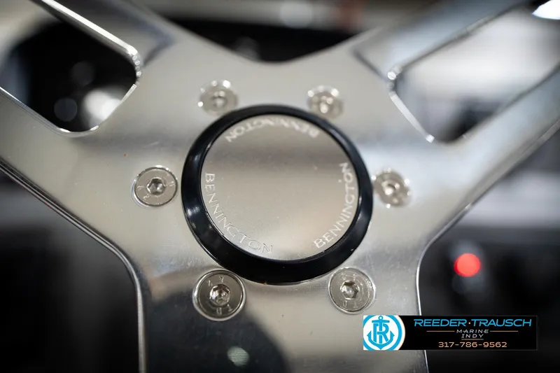 Slide: The Image of Rockford Fosgate PMX-1 stereo system in 2026 Bennington 188 SLJ boat dashboard. - 33