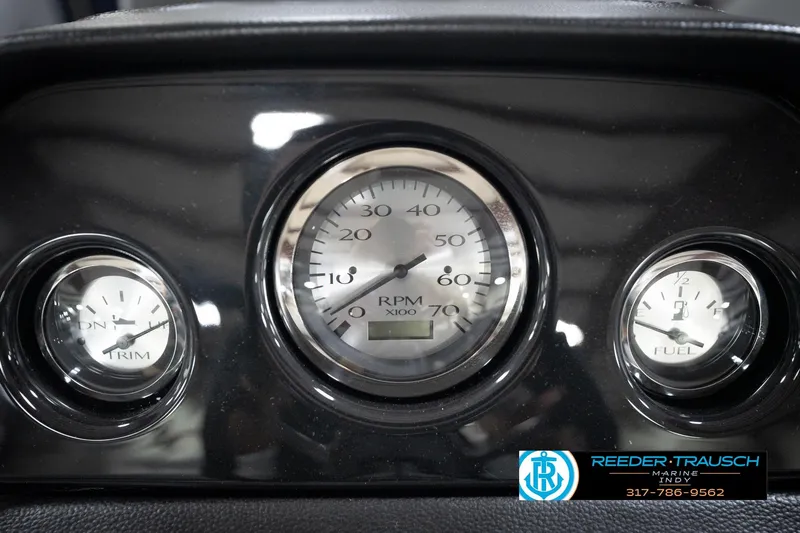 Slide: The Image of Control panel of 2026 Bennington 188 SLJ boat with accent and accessory switches. - 36