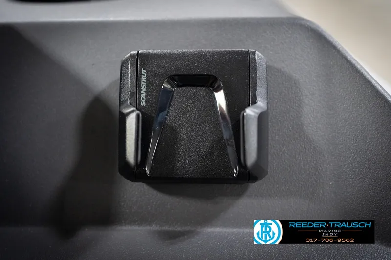 Slide: The Image of Close-up of Scanstrut mount on 2026 Bennington 168 SLJ boat dashboard. - 35