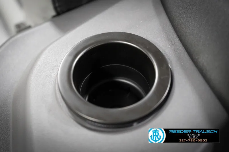 Slide: The Image of Cup holder in 2026 Bennington 168 SLJ boat, featuring sleek design and durable material. - 44