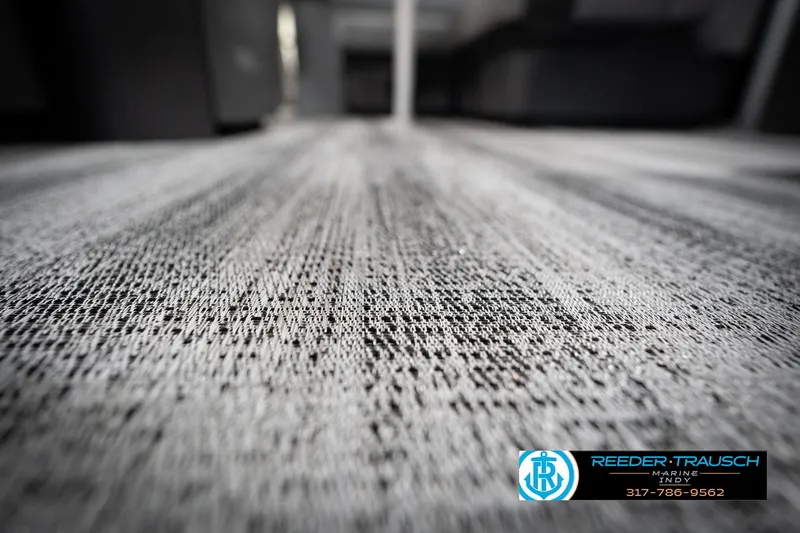 Slide: The Image of 2026 Bennington 168 SLJ boat interior flooring, close-up view. - 45
