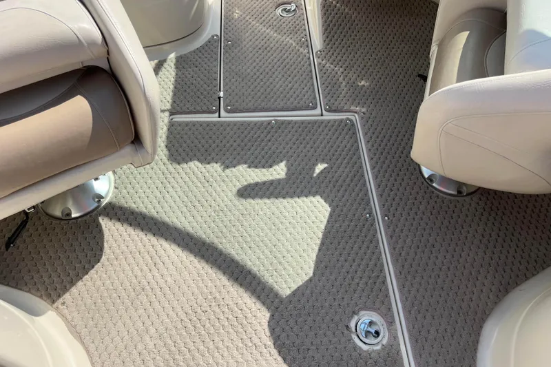 Slide: The Image of Boat interior with beige carpet and seating, Azure AZ240, 2007 model. - 35