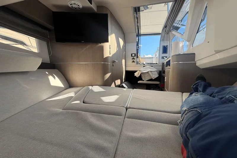 Slide: The Image of Interior of the 2024 Galeon 325 GTO yacht. - 33