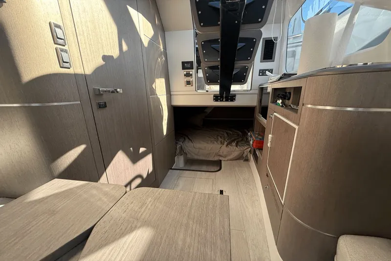 Slide: The Image of Interior of the 2024 Galeon 325 GTO yacht. - 35