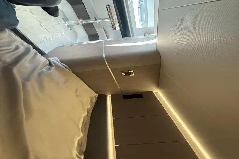 Slide: The Image of Electrical panel of 2024 Galeon 325 GTO with switches and display. - 39