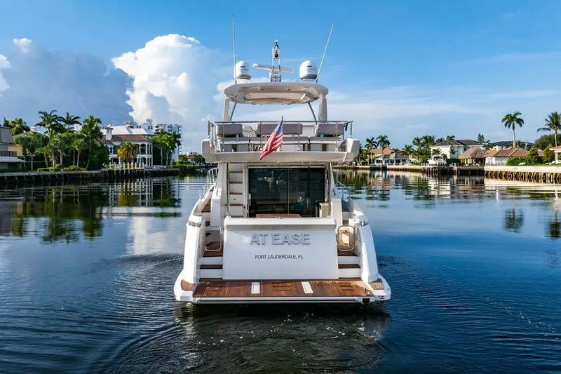 Slide: The Image of Azimut Fly 50 yacht, 2015 model, cruising in Fort Lauderdale canal. - 4