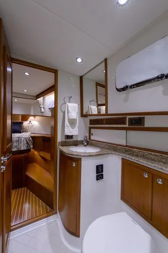 Slide: The Image of Helm station of 2015 Grand Banks 43 Heritage EU with Raymarine electronics. - 95