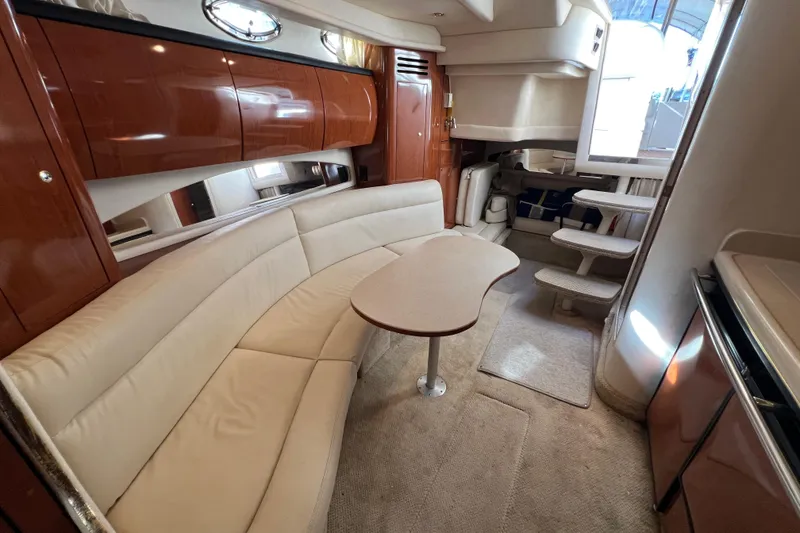Slide: The Image of 2002 Sea Ray 360 Sundancer Salon looking Aft - 22