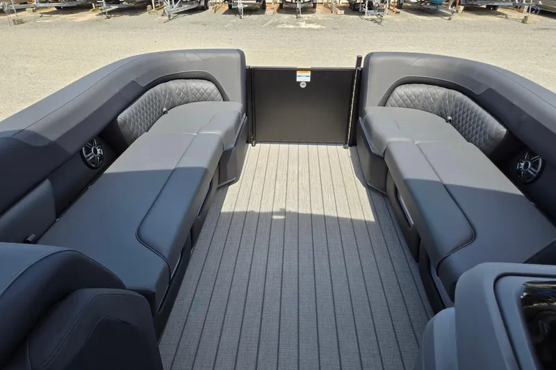 Slide: The Image of Interior of 2026 Godfrey SWEETWATER 2286 SB pontoon boat with luxurious seating. - 38