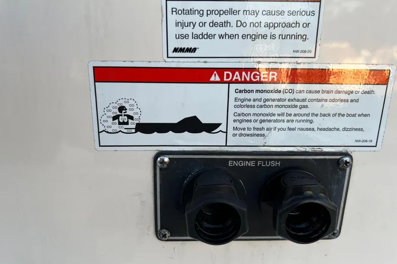 Slide: The Image of Easy Engine Flushing Ports - 58