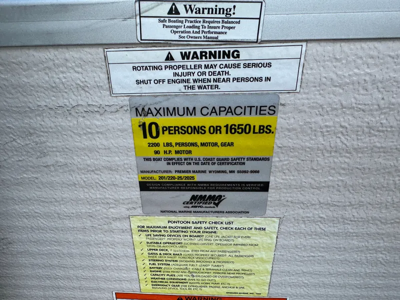 Slide: The Image of Premier Leisure 2025 Island Pontoon 2008 - 57