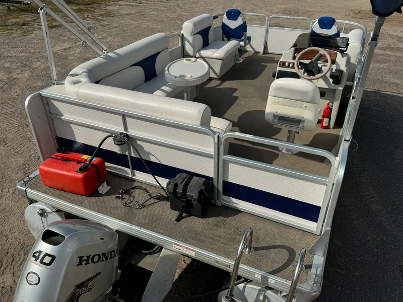 Slide: The Image of Premier Leisure 2025 Island Pontoon 2008 - 6