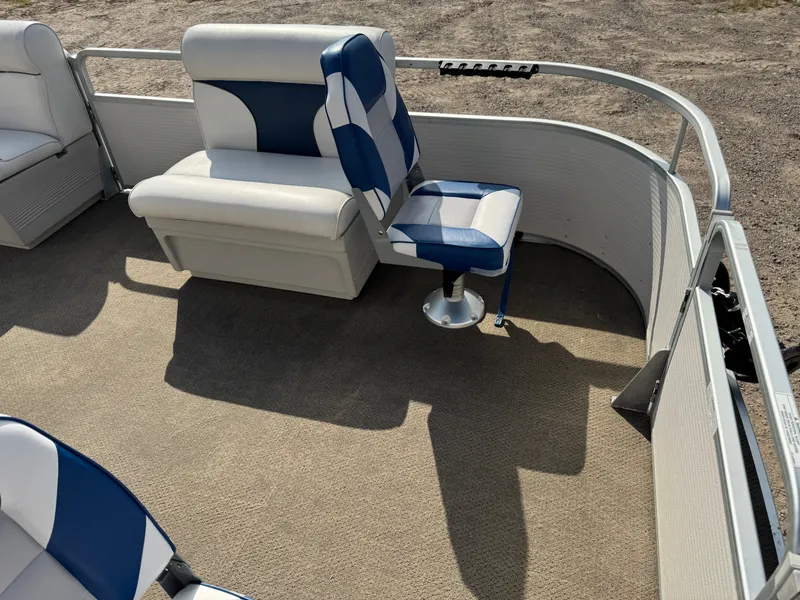 Slide: The Image of Premier Leisure 2025 Island Pontoon 2008 - 9