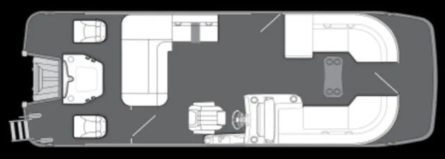 Slide: The Image of Bennington 26MS ESP Tritoon Pontoon 2026 - 4