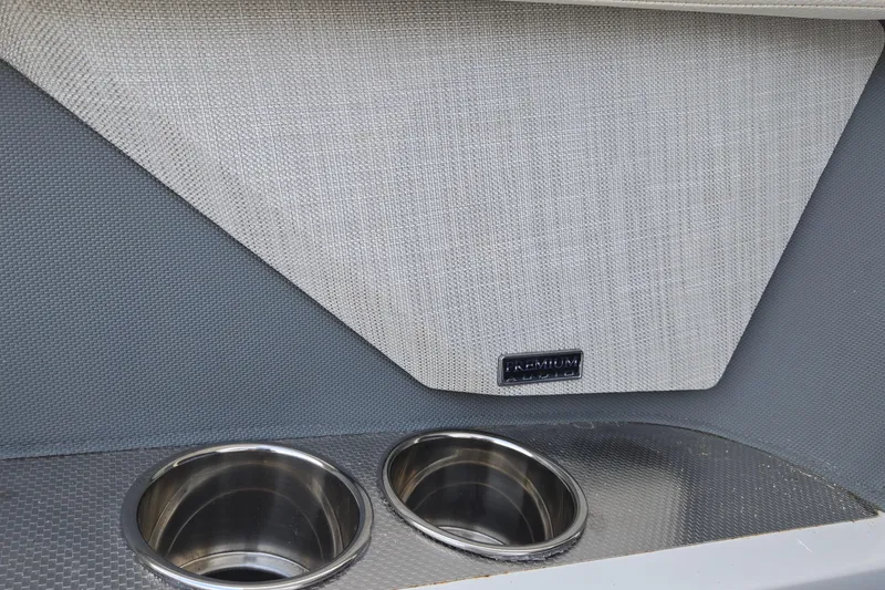 Slide: The Image of 2021 Cobalt R5 interior with premium audio and dual cup holders. - 52