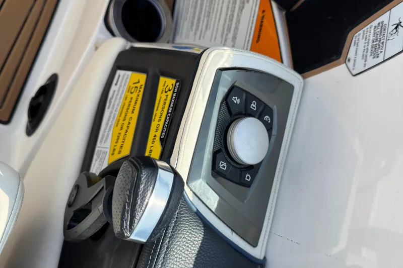 Slide: The Image of 2020 Nautique Super Air Nautique GS22 on trailer, covered, in parking lot. - 41