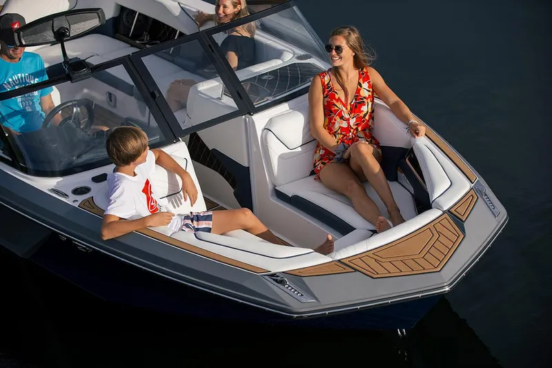 Slide: The Image of Manufacturer Provided Image: 2020 Nautique Super Air Nautique GS22 with passengers enjoying the water. - 50
