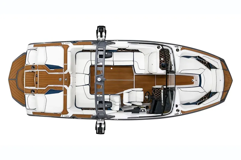 Slide: The Image of Manufacturer Provided Image: 2020 Nautique Super Air Nautique GS22 boat with passengers enjoying the water. - 51