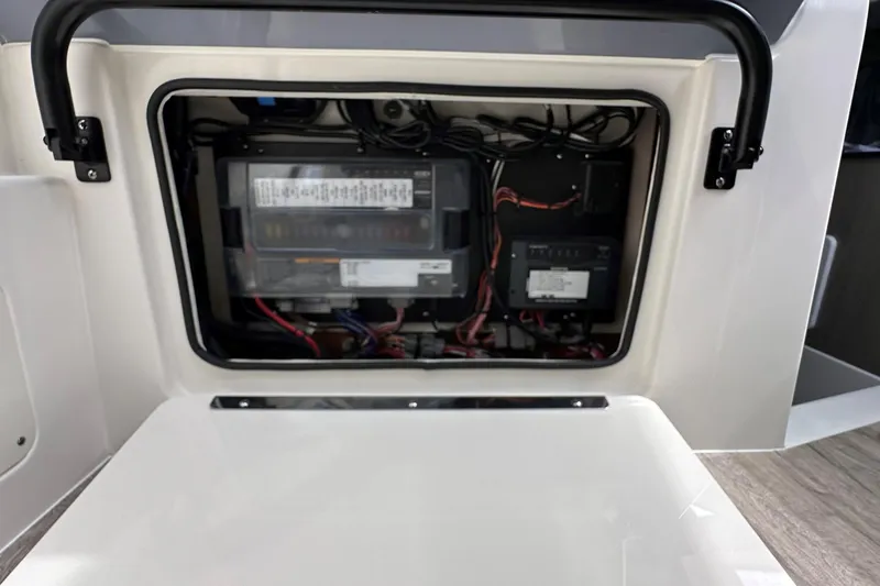 Slide: The Image of Compact kitchenette in 2025 Navan C30 with sink and storage. - 27