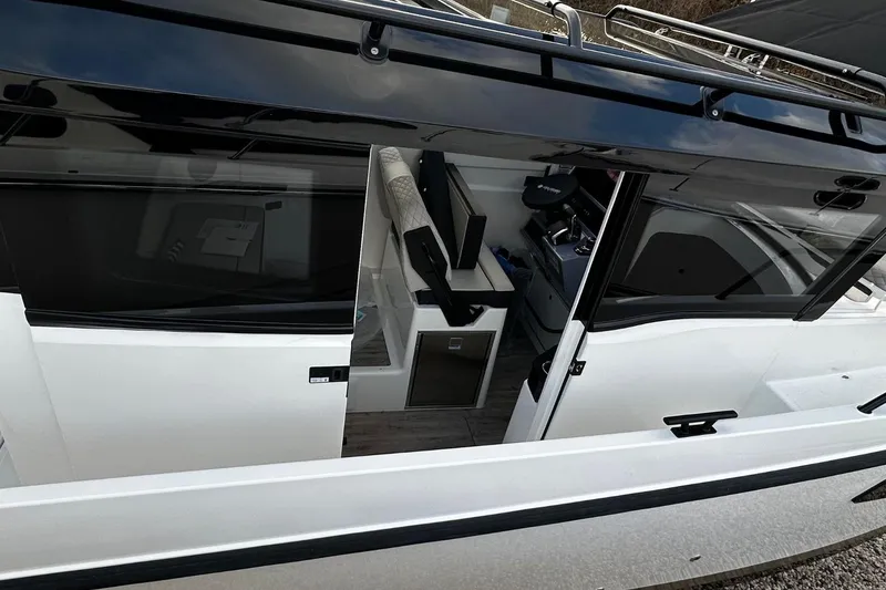 Slide: The Image of Interior view of 2026 Navan C30 boat, showcasing sleek design and modern features. - 54