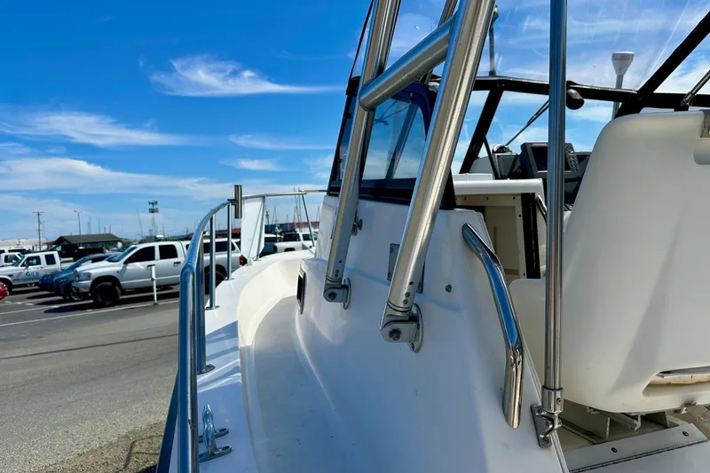 Slide: The Image of Boston Whaler 210 - Port Side Deck - 4