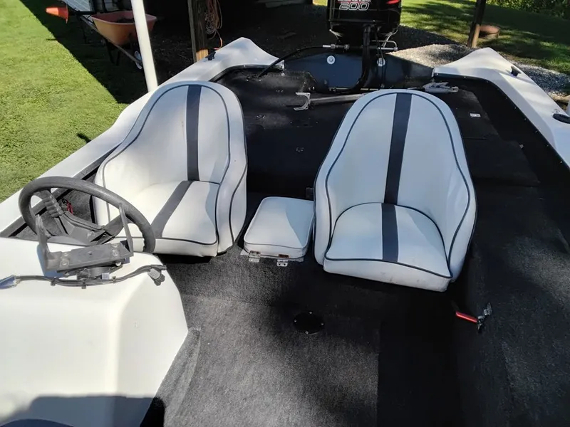 Slide: The Image of Storm Boats Bass Boat 1987 - 5