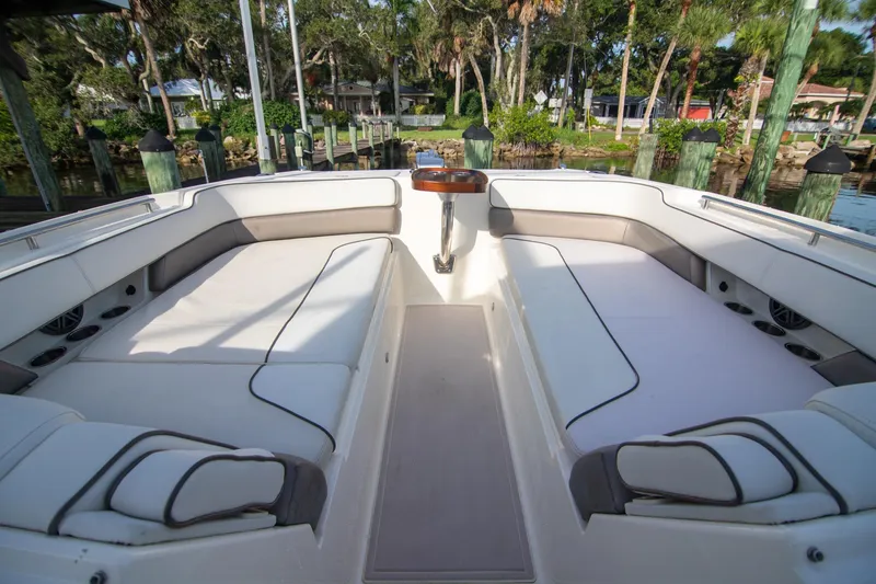 Slide: The Image of forward seating for 6 with snack table installed - 10